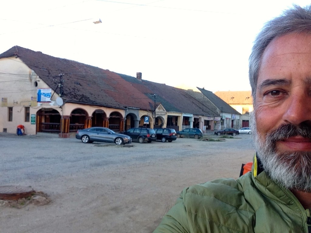 Stadt Lipova (Provinz Arad) und der original erhaltene BAZAAR aus der Osmanen Zeit.