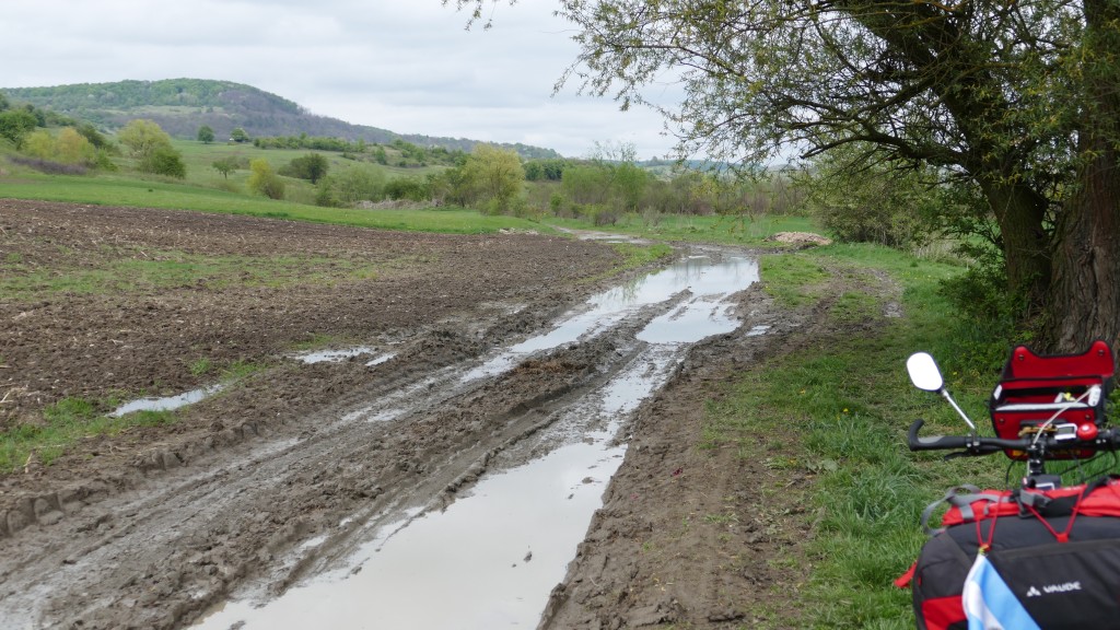 Mud, mud, roads that aren't roads, full of mud.