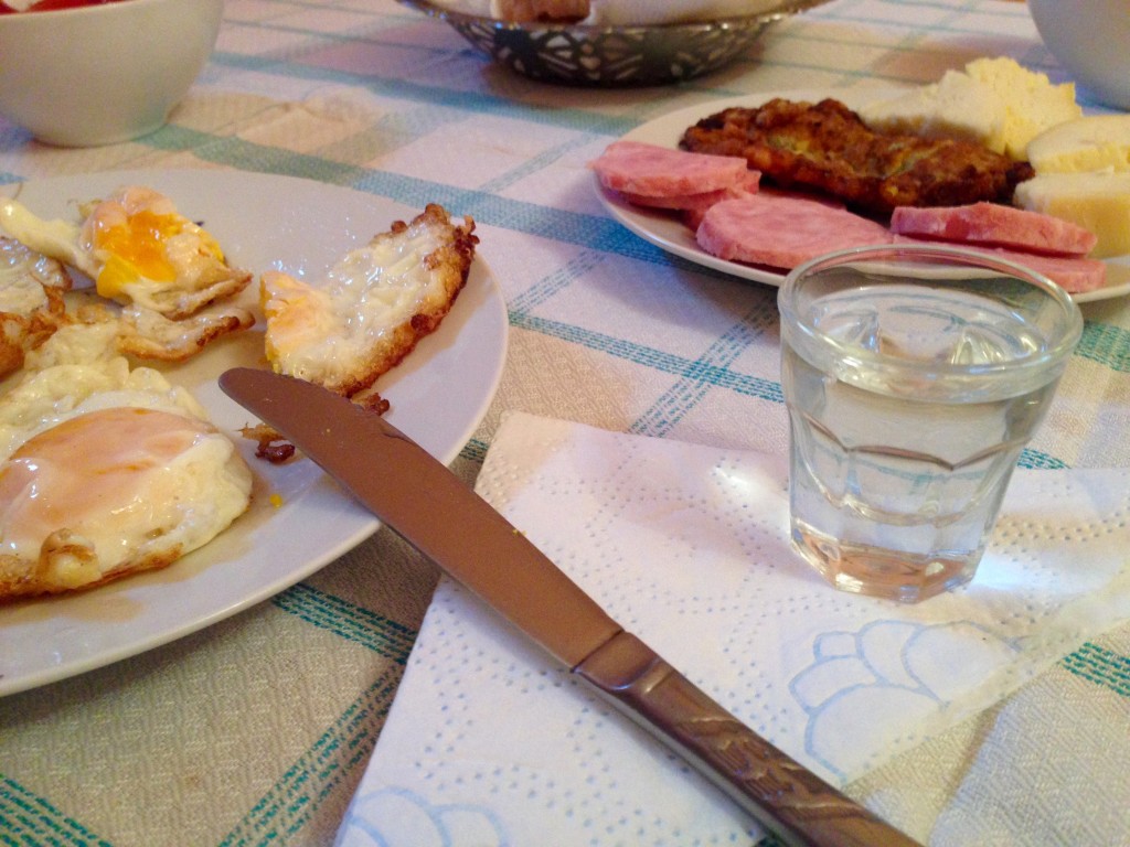 Desayuno en la Pensinuea Onea