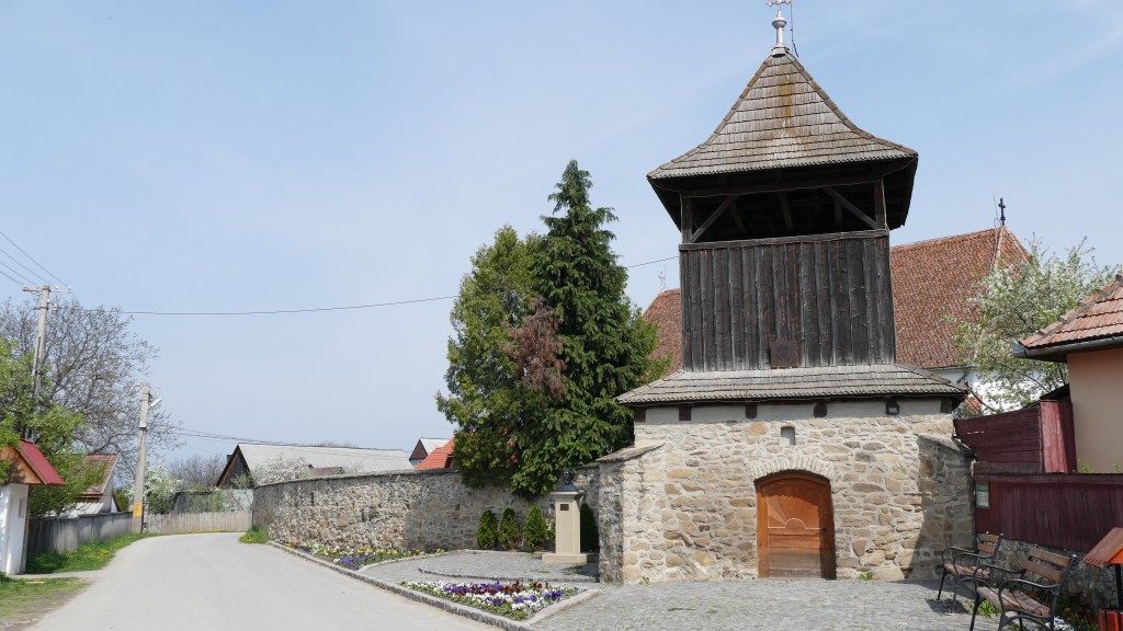Roman Catholic Fortress Church in Ghelinta (Covasna County) build in the 13th. Century