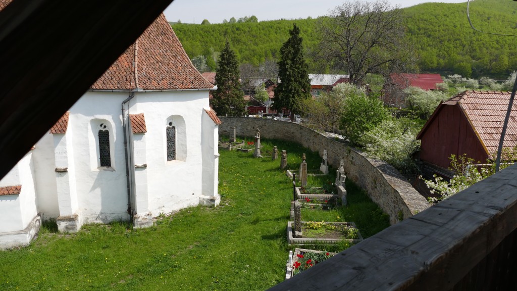 Roman Catholic Fortress Church in Ghelinta (Covasna County) build in the 13th. Century