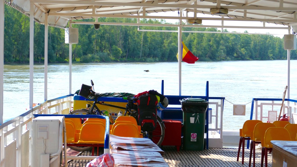 Onboard the "Vapore" from Sfantu Gheorghe to Mahmudia.