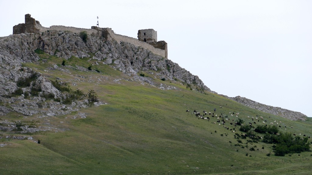 Enisala Fortress, Dated to the late 13th or the beginning of the 14th century, it was built to control the travel routes that passed through the region. attribute it either to the Genoese, who held several trading posts in the area, or to the Byzantines, who intermittently controlled the region.