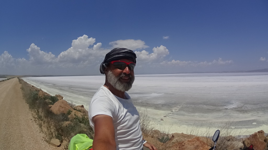 The salt lake at Sereflikochisar.