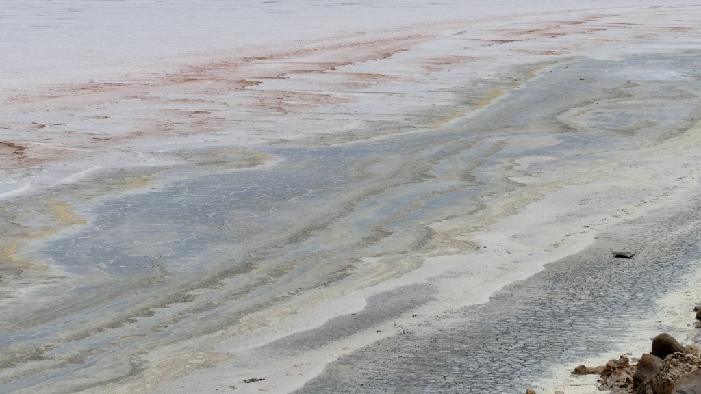 The salt lake at Sereflikochisar.