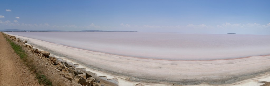 The salt lake at Sereflikochisar.