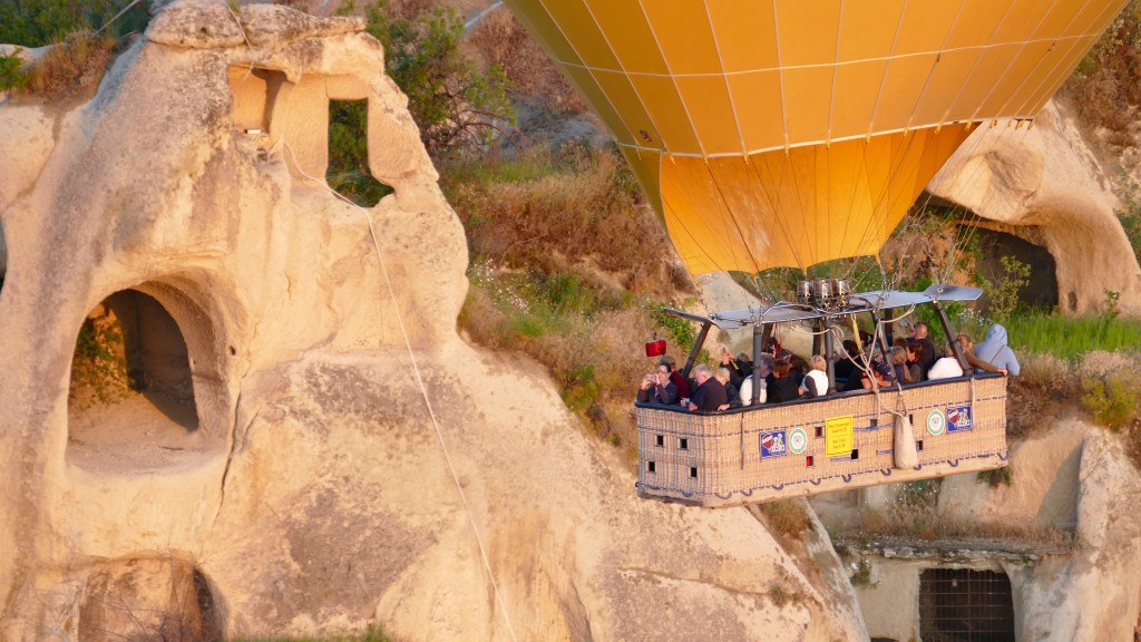 Ballooning in Göreme, Kapadokya