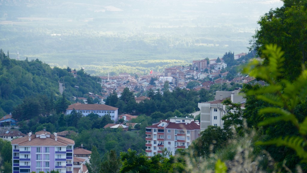 A last view back, down to Niksar