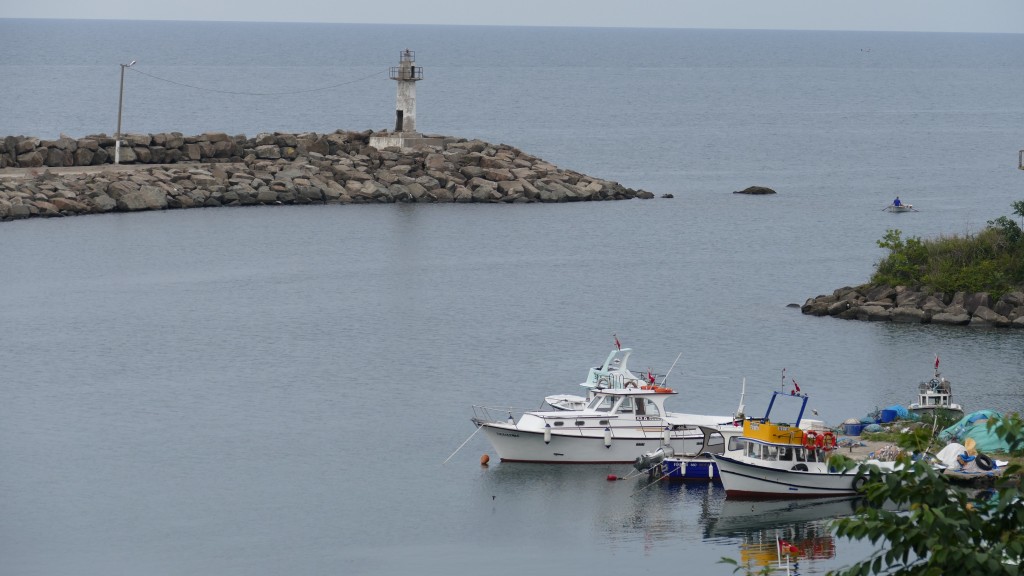 Kara Deniz (Black Sea) between Ünye and Ordu.