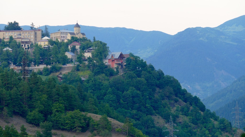 Khulo (Georgian: ხულო) is a townlet in Adjara, an autonomous republic in southwest Georgia, 88 km east of the regional capital Batumi, in the upper valley of Adjaris-tsqali. The town, formerly known as Khula, was a merchant place located on a medieval road that linked Samtskhe-Javakheti to the Black Sea coast.