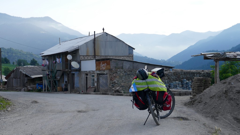 Leaving Khulo Village, Stream upward of the  valley of Adjaris-tsqali.