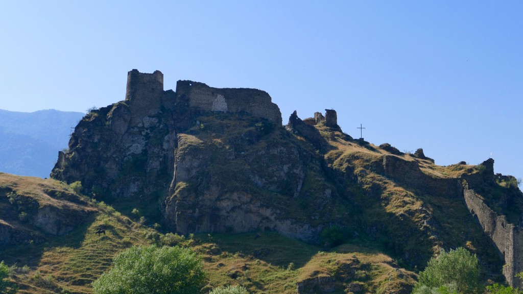 Peter’s Castle The medieval castle is located on a high rocky mountain, a few kilometers from Borjomi. In the XVI century, after the Ottoman conquest of Tori (a historic region of Georgia), Peter’s Castle was the administrative center of the Ottomans. Currently, the preserved remains of various buildings lie within the fortress walls, including ruins of a residence hall and a wine cellar. At Likani Village.