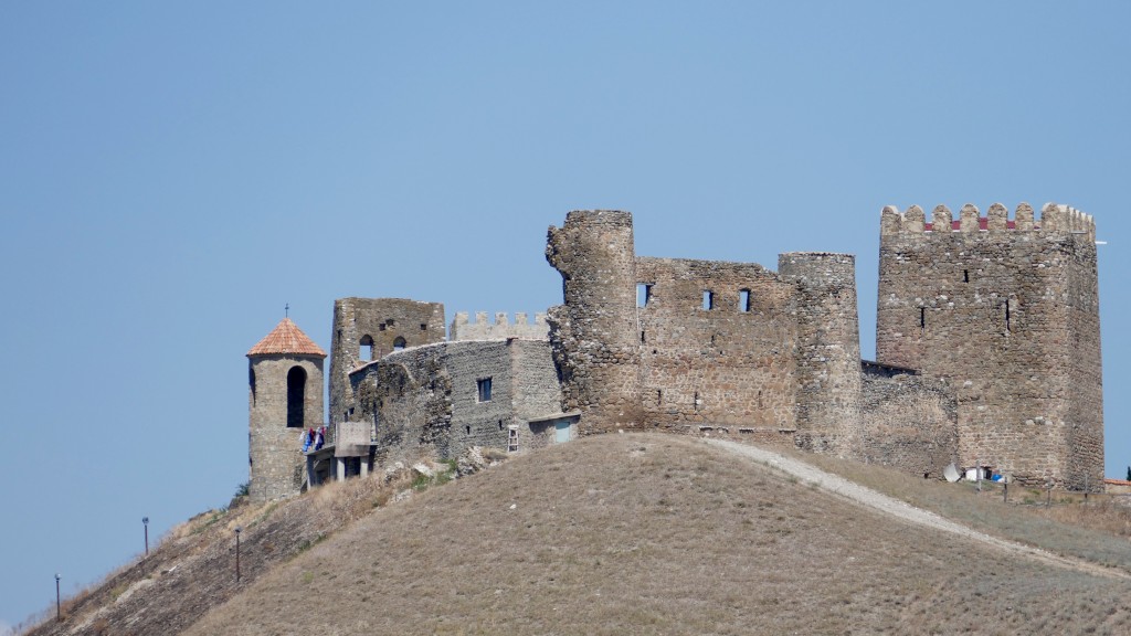 The Samtsevrisi Church of St. George was built in the first half of the VII century,related to the type of Georgian domed church built with smooth masonry of same size stones; the church design represents the "Free Cross."