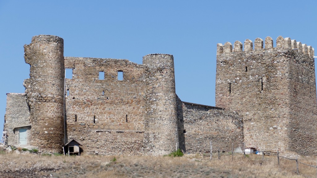 The Samtsevrisi Church of St. George was built in the first half of the VII century,related to the type of Georgian domed church built with smooth masonry of same size stones; the church design represents the "Free Cross."