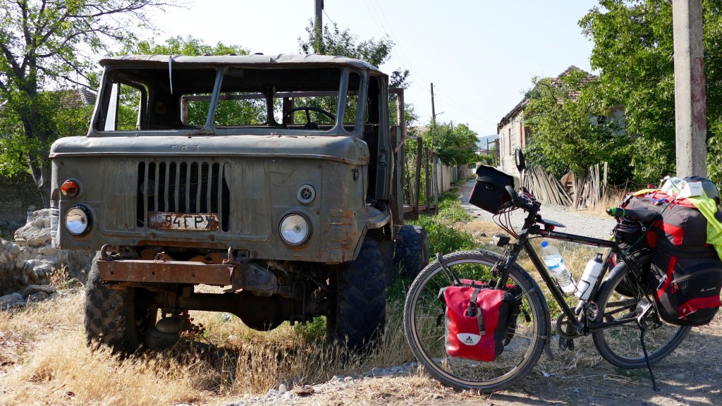 Some soviet heritage still in use. ( I don't mean my German bicycle)