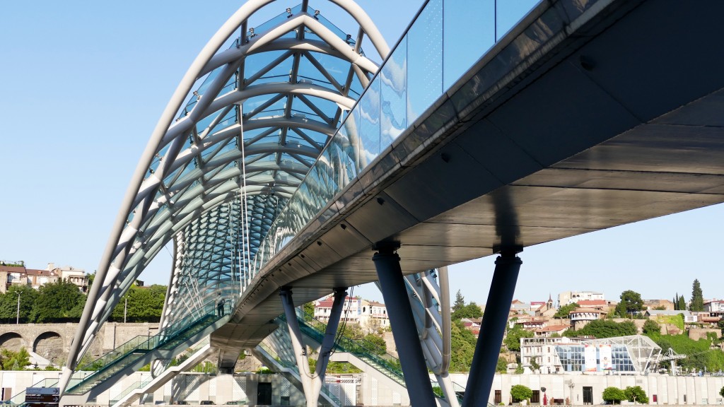 The Bridge of Peace in Tbilisi