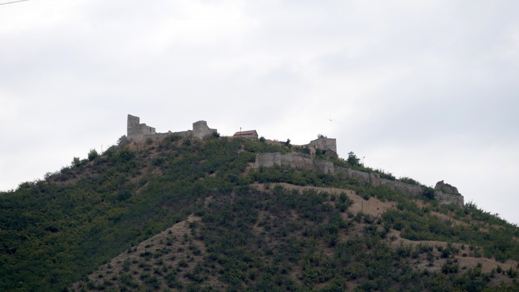 The Manavi Fortress was presumably built in the X-XI centuries. The monument is situated in the village Manavi of the Sagarejo region and is therefore referred to as Manavi Fortress. The fortress consists of two segments: on an elevated area a citadel is situated and to the East the lower fortress verges to it. Vakhushti Batonishvili refers to the fortress as follows: “and to the East of Dampala, towards North Manavi is located below Hereti where Imam Kulikhan has built a castle, there is an ancient fortress at the bottom of the mountain destroyed now”…