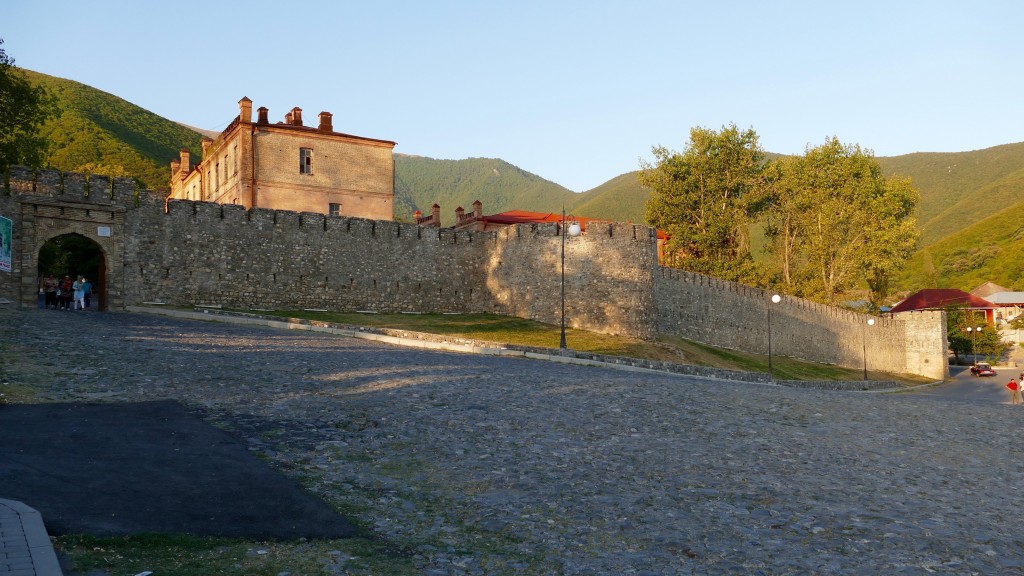 The city of Sheki is located 380 km to the west of Baku close to Georgian border. Sheki is set in a picturesque mountain area rich in narrow gorges and green valleys, springs, purest rivers, water falls and mineral water springs framed by dense woods and alpine meadows. Not far from Sheki in one of the most beautiful and picturesque places of the country is the Markhal Resort. Archeological data testify that the city can be considered one of the oldest settlements in the Caucasus; many finds on its territory are dated as old as 2,500 years.