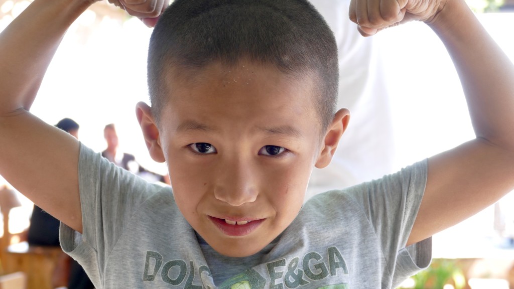 the strong young guy in Aktau