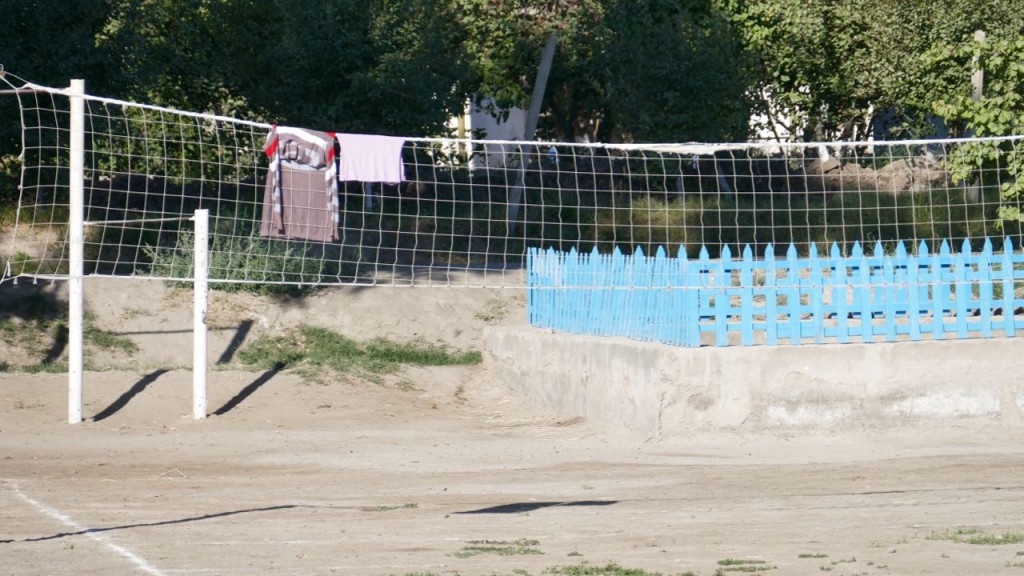 the washing line