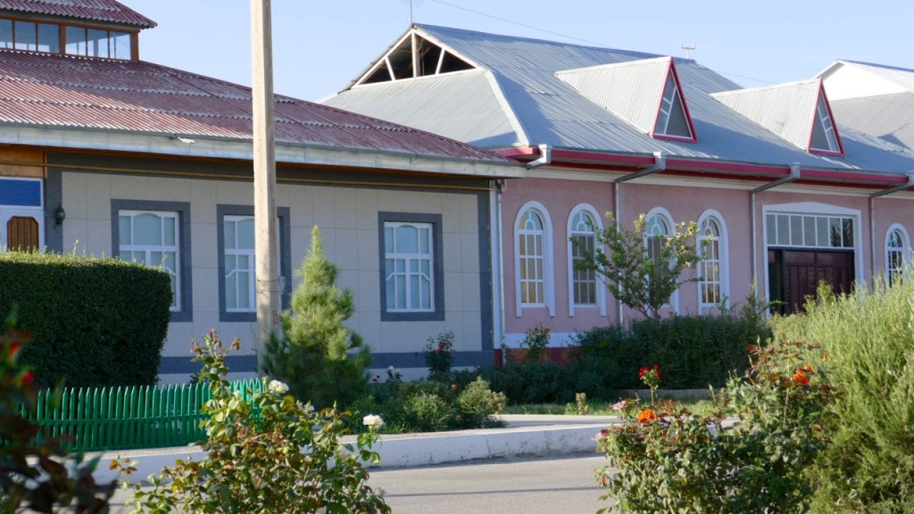 the Uzbek neighbourhood in the city Navoiy