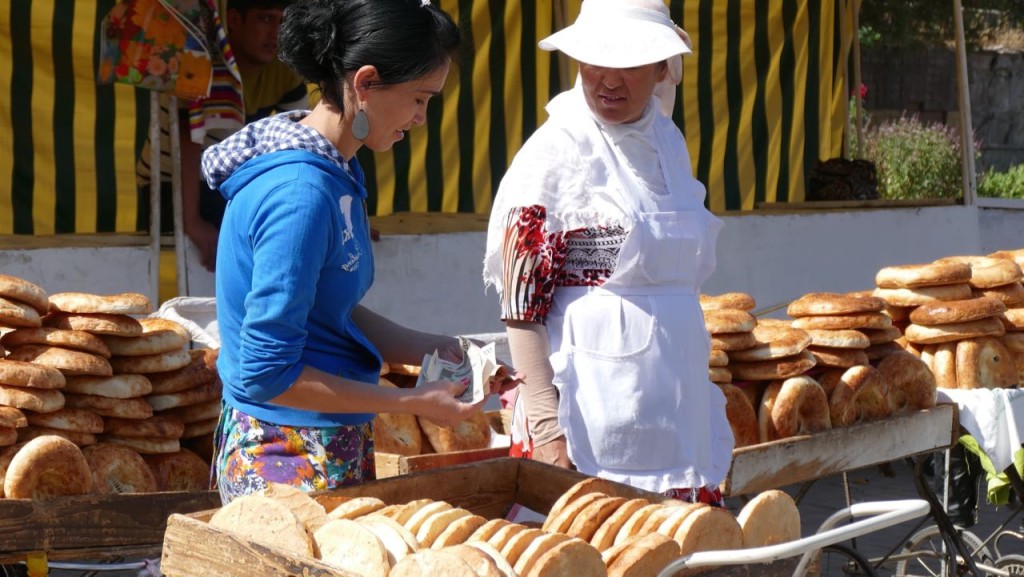 The bakers from Chorsu Bazaar